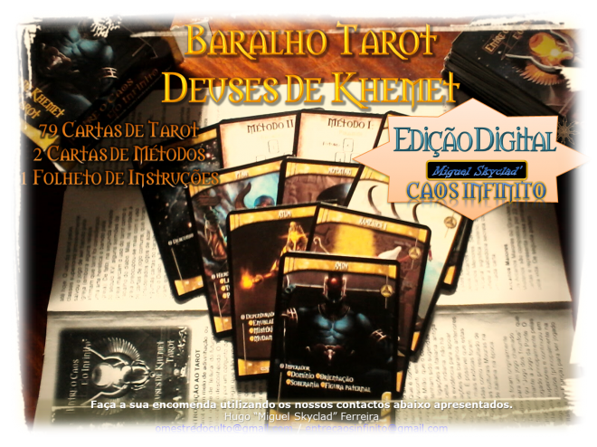 Baralho de Tarot Deuses de Khemet Edição Digital